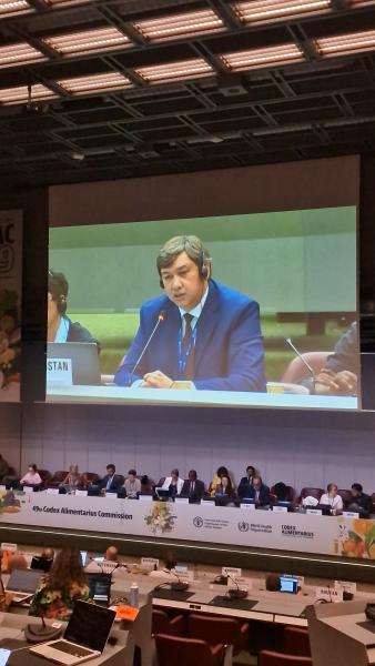 ДЕЛЕГАЦИЯ КАЗАХСТАНА ПРИНИМАЕТ УЧАСТИЕ В 49-Й СЕССИИ КОМИССИИ «CODEX ALIMENTARIUS» В ЖЕНЕВЕ 2